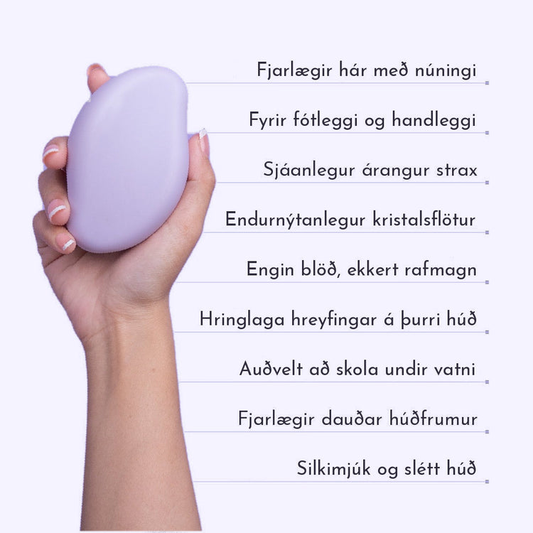 MYNOLA kristalsháreyðir í hendi